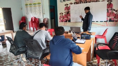 Asistensi Tim Spasial Bersama Tim GIS